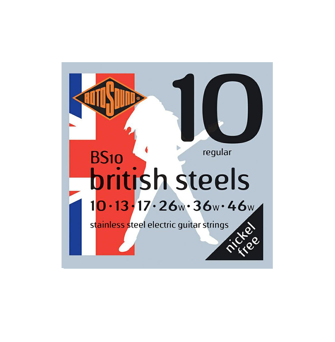 Rotosound British Steels Regular Electric Guitar Strings